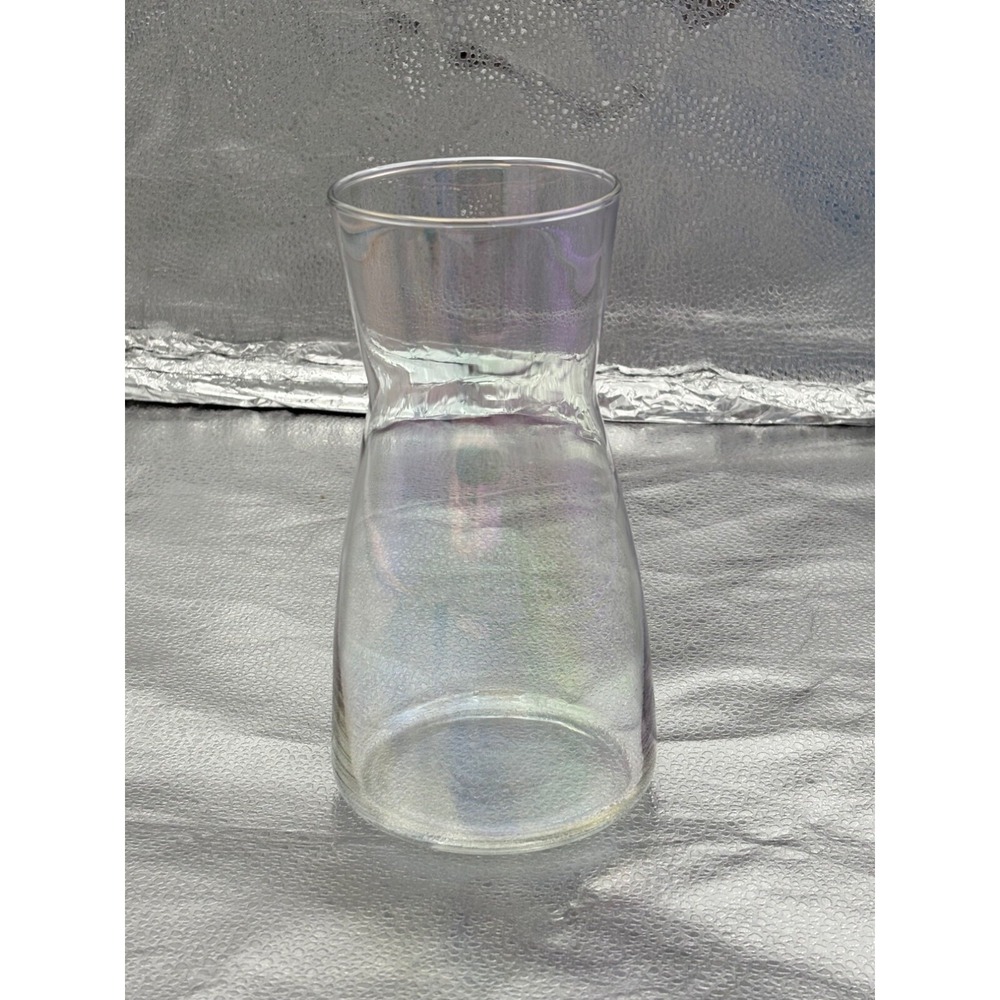 Clear Glass Wine‎ Carafe Juice Water Pitcher Classic Design 8" Restaurant Style